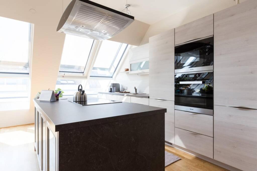 Appartamento Grosses Penthouse #12 Mit Terrasse Und Aussicht Vienna Esterno foto